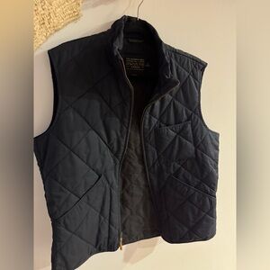Jcrew Navy Men’s Quilted Vest